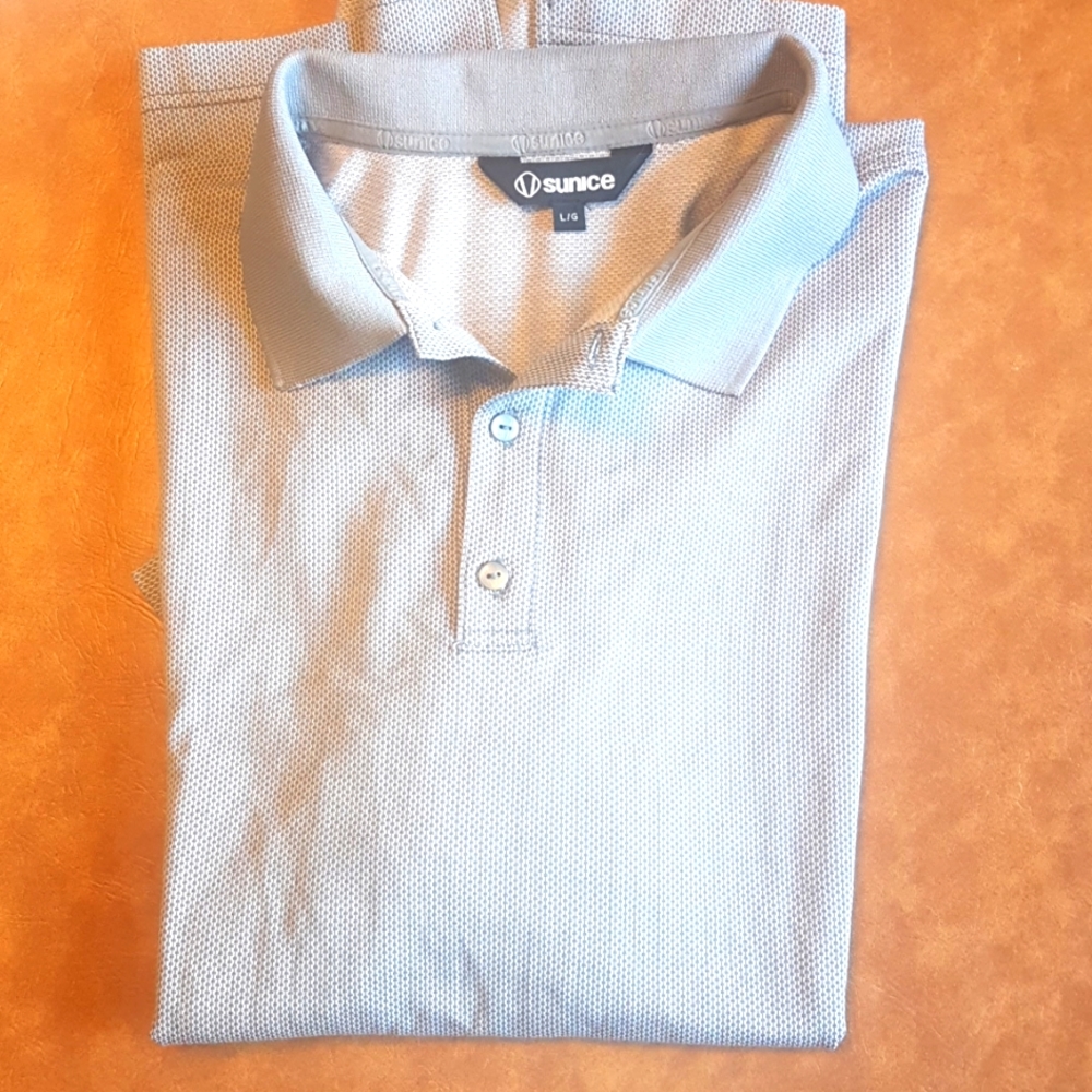 Mens Sun Ice Golf Shirt L